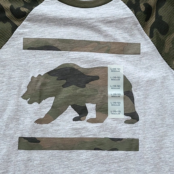 NWT boys long sleeve shirt size 10/12 - Picture 3 of 8